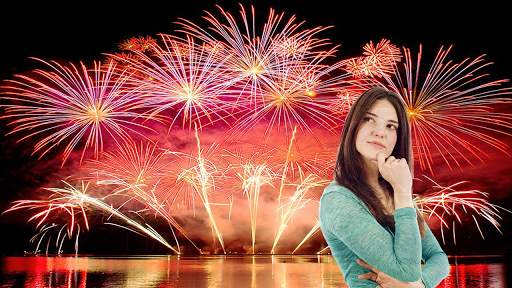 Firework Photo Frame - Firework Photo Editor screenshot 2