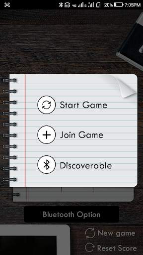 Tic Tac Toe Multiplayer Game : Bluetooth Game Free screenshot 8