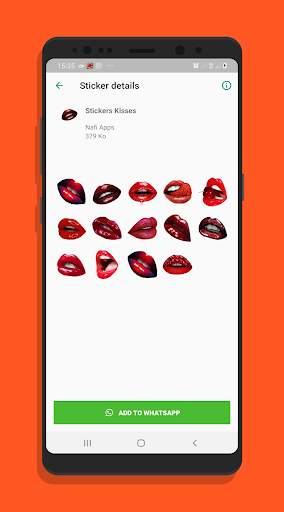Love Stickers for WhatsApp - WAStickerApps screenshot 1