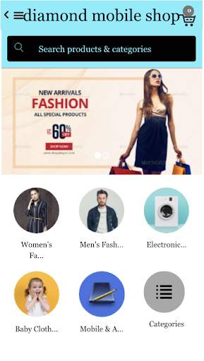 Diamond mobile shop screenshot 3