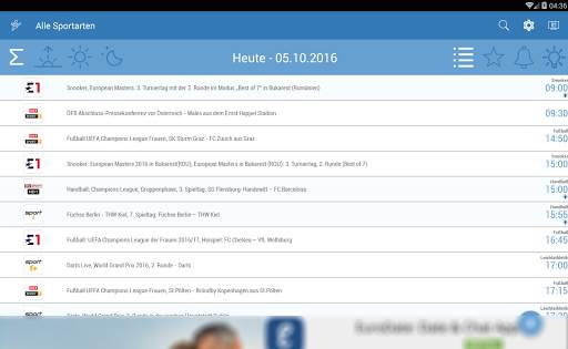 Live Sport TV Programm screenshot 9