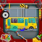 Bus Factory Builder Game