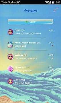 Summer Time GO SMS screenshot 5