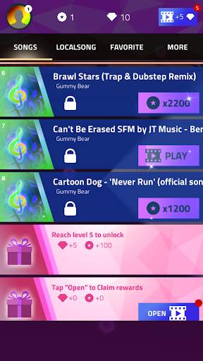 The Gummy Bear Piano Tiles screenshot 5