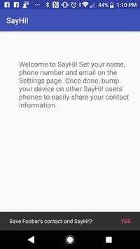 SayHi! screenshot 5