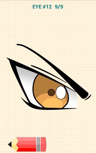 Comment Dessiner Anime Yeux screenshot 12