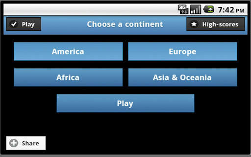 Quiz : World Capitals screenshot 2