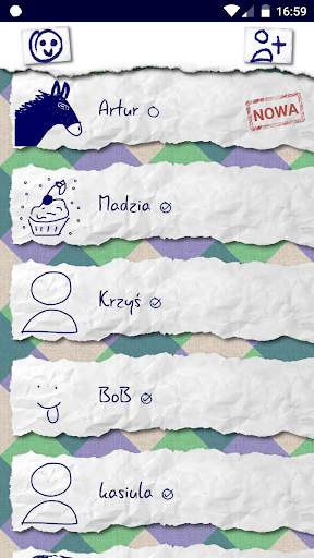 Paper messenger screenshot 1