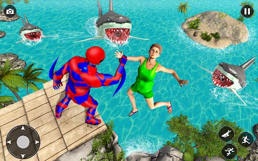Spiderhero Rope Superhero Game screenshot 4