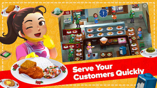 Warteg Gelora-Restaurant Sims screenshot 1