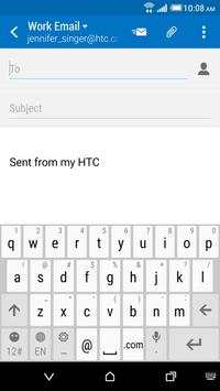 بريد HTC 1 تصوير الشاشة