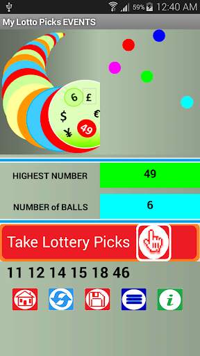 My Lotto Picks EVENTS screenshot 4