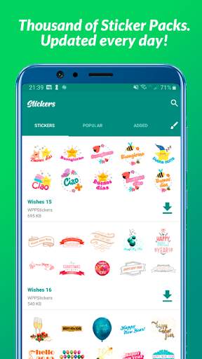 Stickers - WAStickerApps screenshot 1