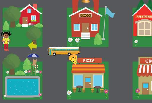 Kids Car Town screenshot 1