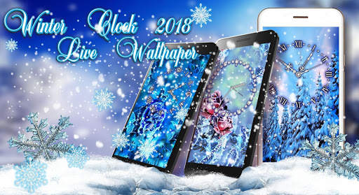 Winter Clock 2021 Live wallpaper screenshot 7