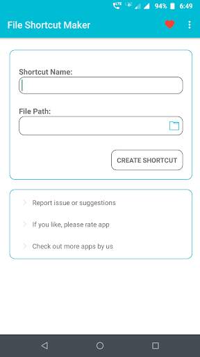 File Shortcut Maker - Create Shortcut for files screenshot 4