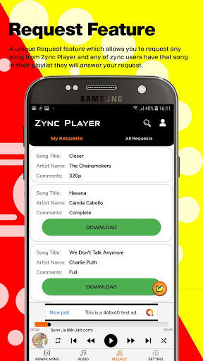 Zync Player - Best mp3 music Player screenshot 5