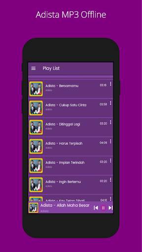 Adista MP3 Offline screenshot 1