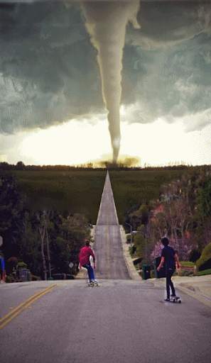 Tornado Live Wallpaper screenshot 6