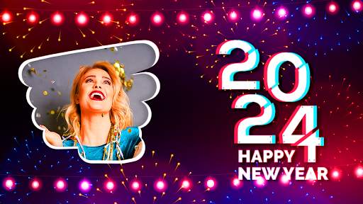 Happy New Year Photo Frame2024 screenshot 8