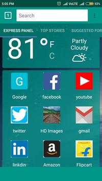 Fireweb Browser screenshot 1