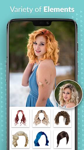 Cute Girl Photo Editor screenshot 1