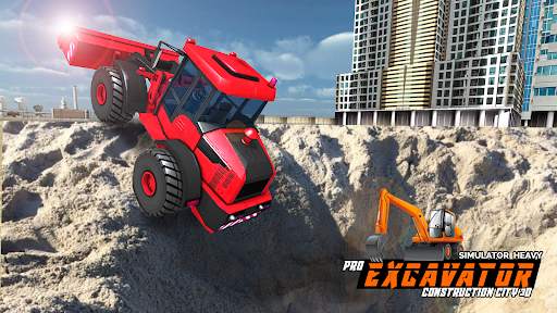 PRO EXCAVATOR SIMULATOR HEAVY CONSTRUCTION CITY 3D screenshot 2