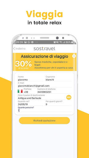 sostravel - Tutto in un'App screenshot 8