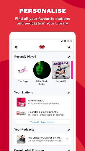 iHeartRadio - Free Music, Radio & Podcasts скриншот 6