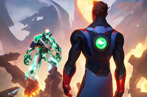 Alien 10 omnitrix ben screenshot 2
