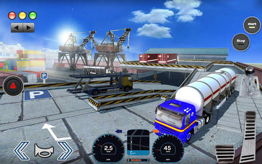 Cargo Truck Parking Games screenshot 20