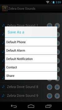 Zebra Dove Sounds screenshot 3