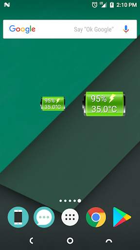 Battery Widget screenshot 1