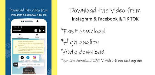 Downloader for Instagram and Tik Tok and facebook screenshot 1