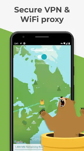 TunnelBear VPN screenshot 2