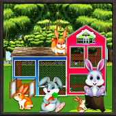 Rabbit House Builder Game icon
