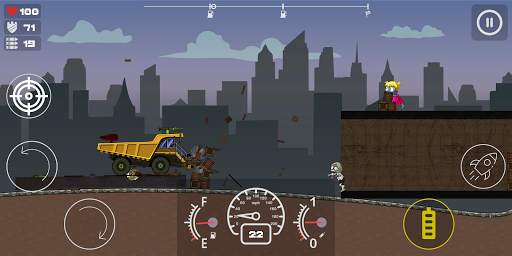 Zombie Car Racing screenshot 16
