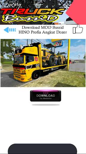 Mod Truck Bussid Full Strobo screenshot 4