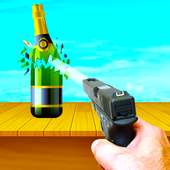 Bottle Shooting - Fire Gun logo
