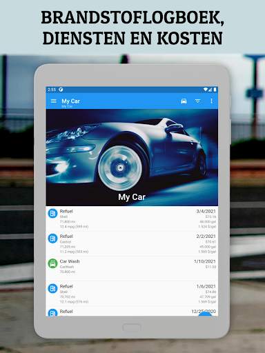 My Car: Brandstof en Kosten screenshot 9
