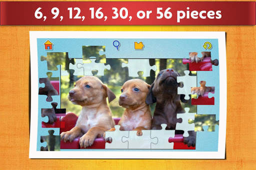 Dogs Jigsaw Puzzle Game Kids screenshot 8