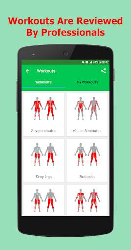 Home Workout - No Equipment - Lose weight exercise screenshot 4