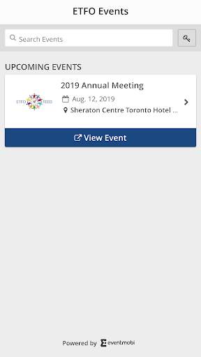 ETFO Events screenshot 1