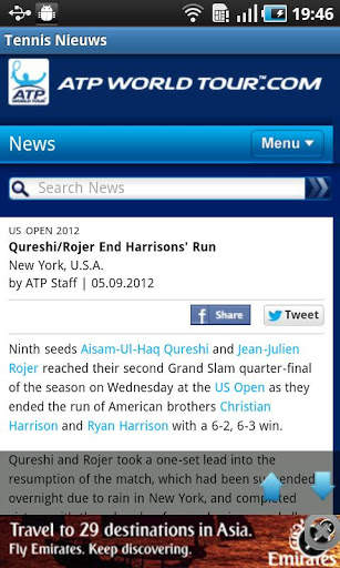 Tennis News screenshot 3