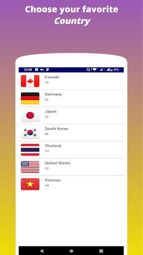 Gi Vpn: Free VPN Without Sign Up and Register screenshot 5