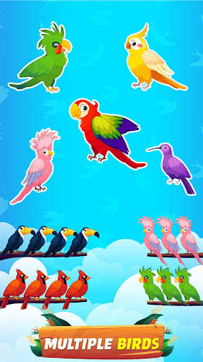 Bird Sort - Color Birds Game screenshot 9