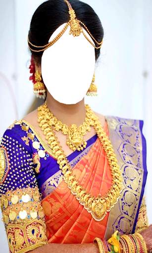 Women Bridal Saree Montage screenshot 14