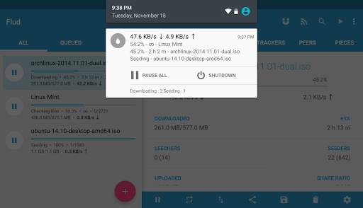 Flud (Ad free) screenshot 13
