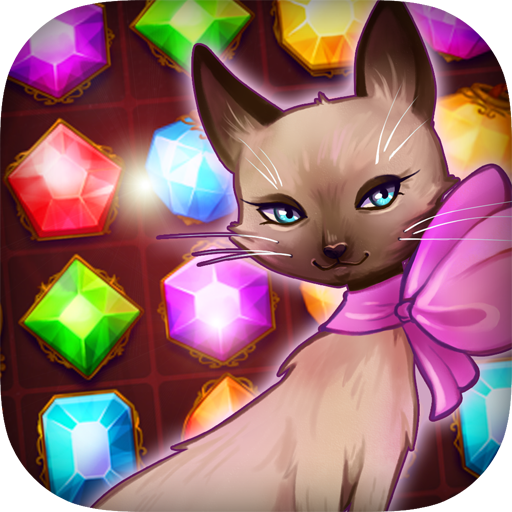 Fancy Treasure Cat: Jewel Gems icon