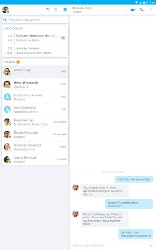 Skype for Business for Android screenshot 3